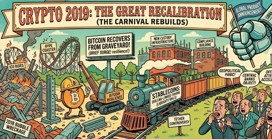 Biggest cryptocurrency stories that shaped 2019