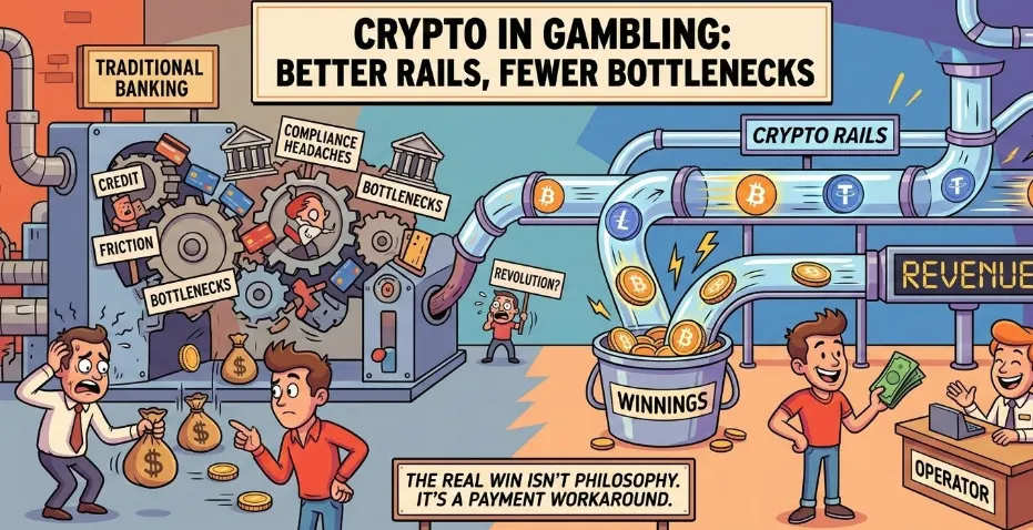How cryptocurrency is changing online gambling