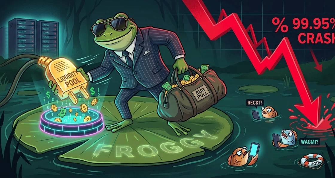 Croaked: How Froggy Coin Engineered a Textbook 2024 Rug Pull